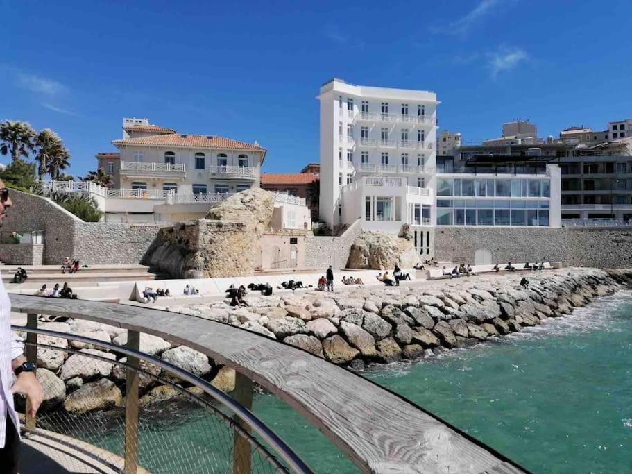 Magnifique Appartement T4, Plage Des Catalans Marsylia Zewnętrze zdjęcie