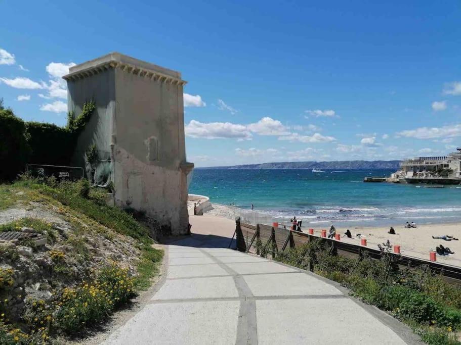 Magnifique Appartement T4, Plage Des Catalans Marsylia Zewnętrze zdjęcie